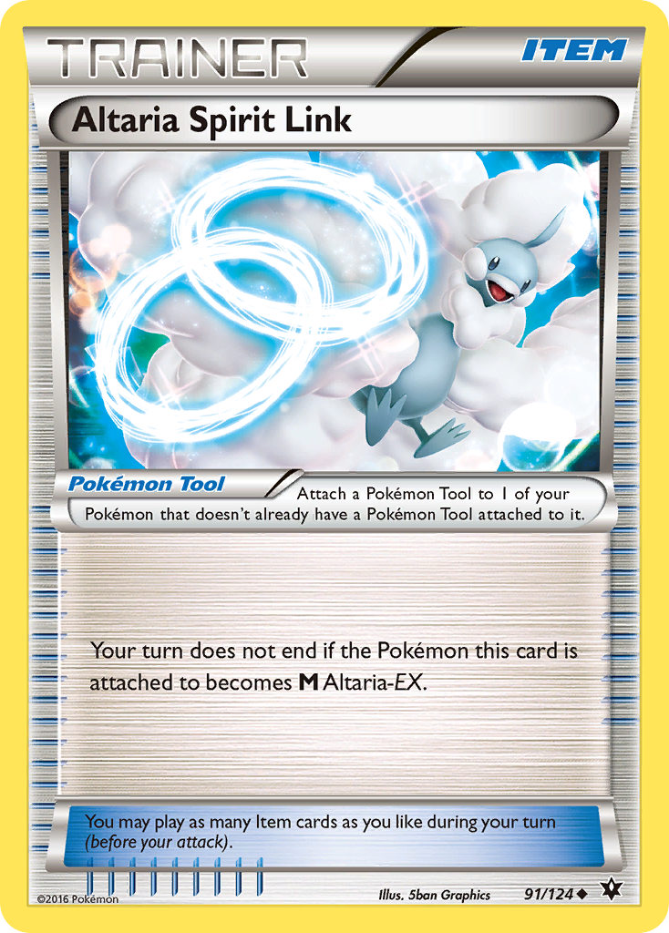 Altaria Spirit Link (91/124) [XY: Fates Collide] | I Want That Stuff Brandon