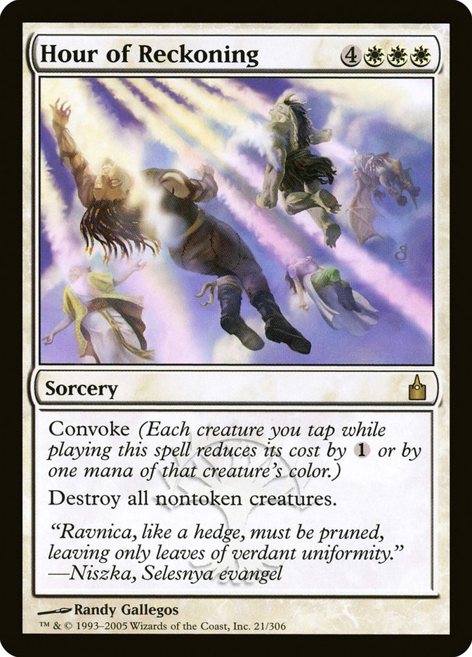 Hour of Reckoning [Ravnica: City of Guilds] | I Want That Stuff Brandon