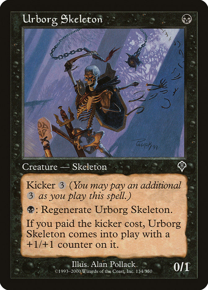 Urborg Skeleton [Invasion] | I Want That Stuff Brandon