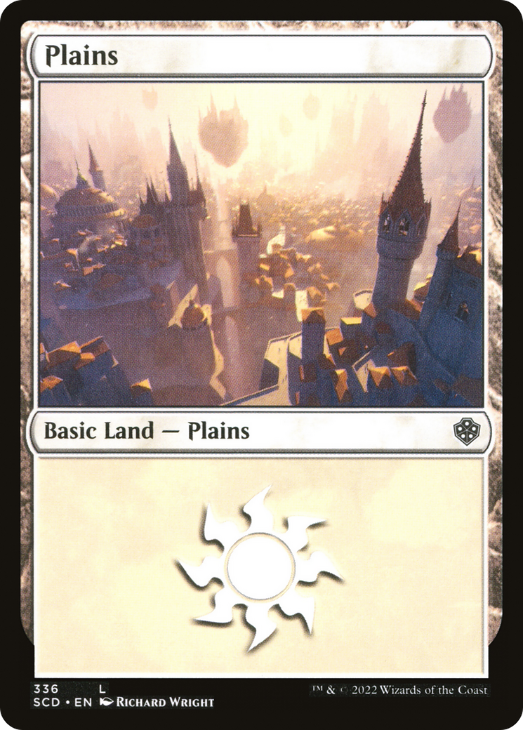 Plains (336) [Starter Commander Decks] | I Want That Stuff Brandon