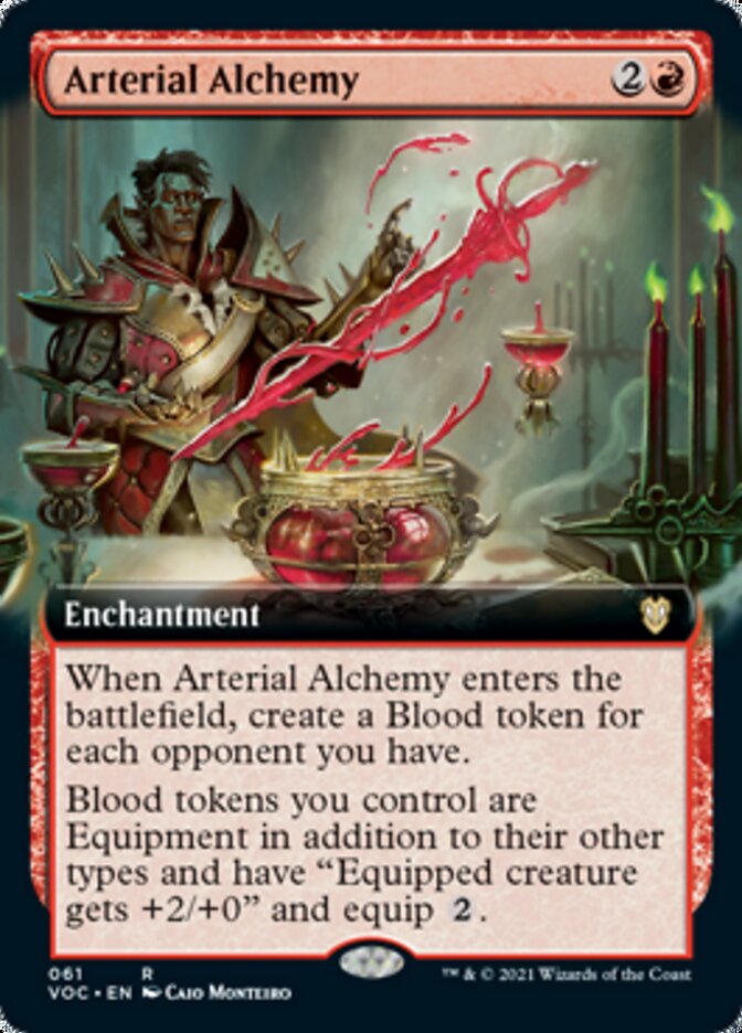 Arterial Alchemy (Extended Art) [Innistrad: Crimson Vow Commander] | I Want That Stuff Brandon