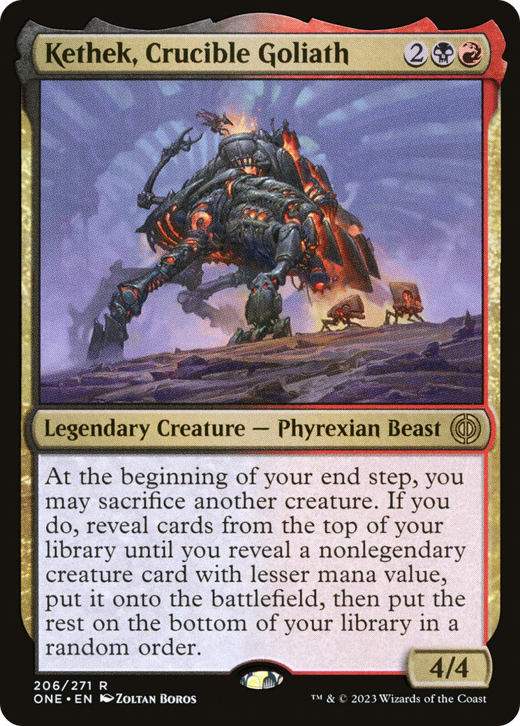 Kethek, Crucible Goliath [Phyrexia: All Will Be One] | I Want That Stuff Brandon