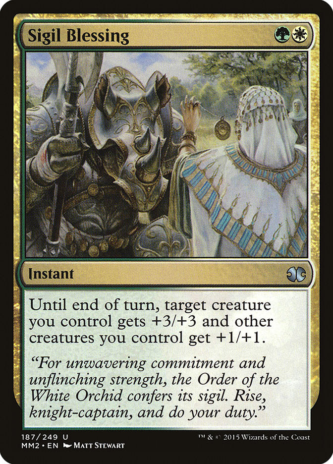 Sigil Blessing [Modern Masters 2015] | I Want That Stuff Brandon