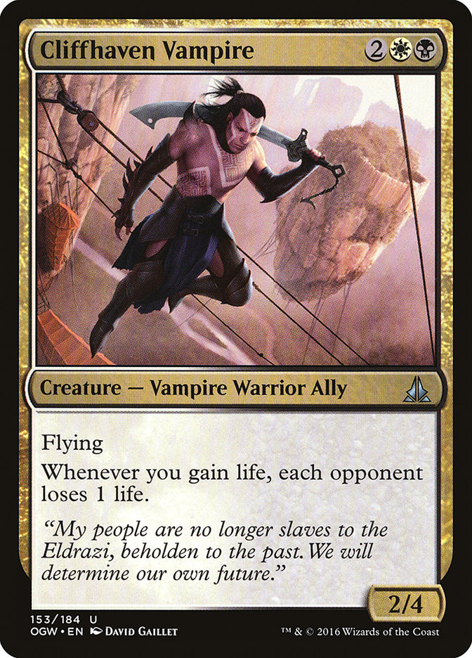 Cliffhaven Vampire [Oath of the Gatewatch] | I Want That Stuff Brandon