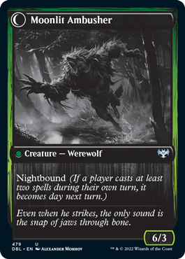 Oakshade Stalker // Moonlit Ambusher [Innistrad: Double Feature] | I Want That Stuff Brandon