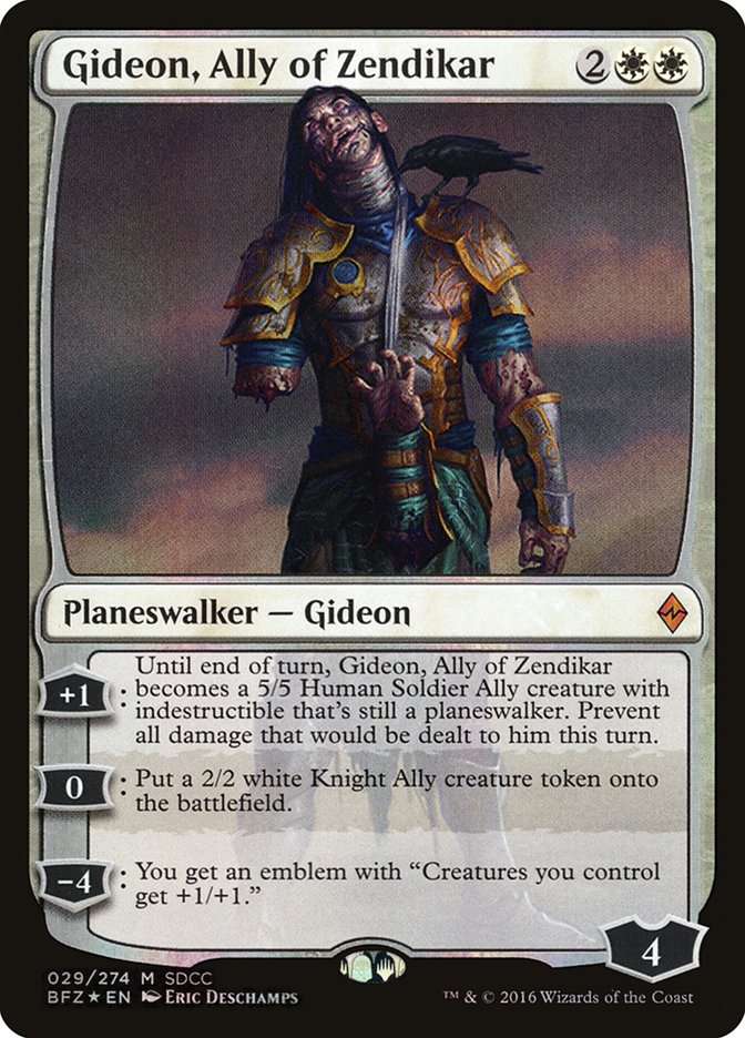 Gideon, Ally of Zendikar [San Diego Comic-Con 2016] | I Want That Stuff Brandon