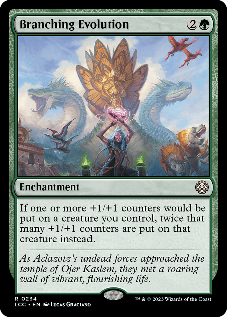 Branching Evolution [The Lost Caverns of Ixalan Commander] | I Want That Stuff Brandon