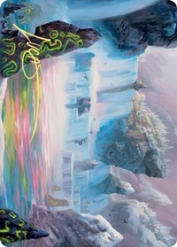 Glittering Frost Art Card (Gold-Stamped Signature) [Kaldheim Art Series] | I Want That Stuff Brandon