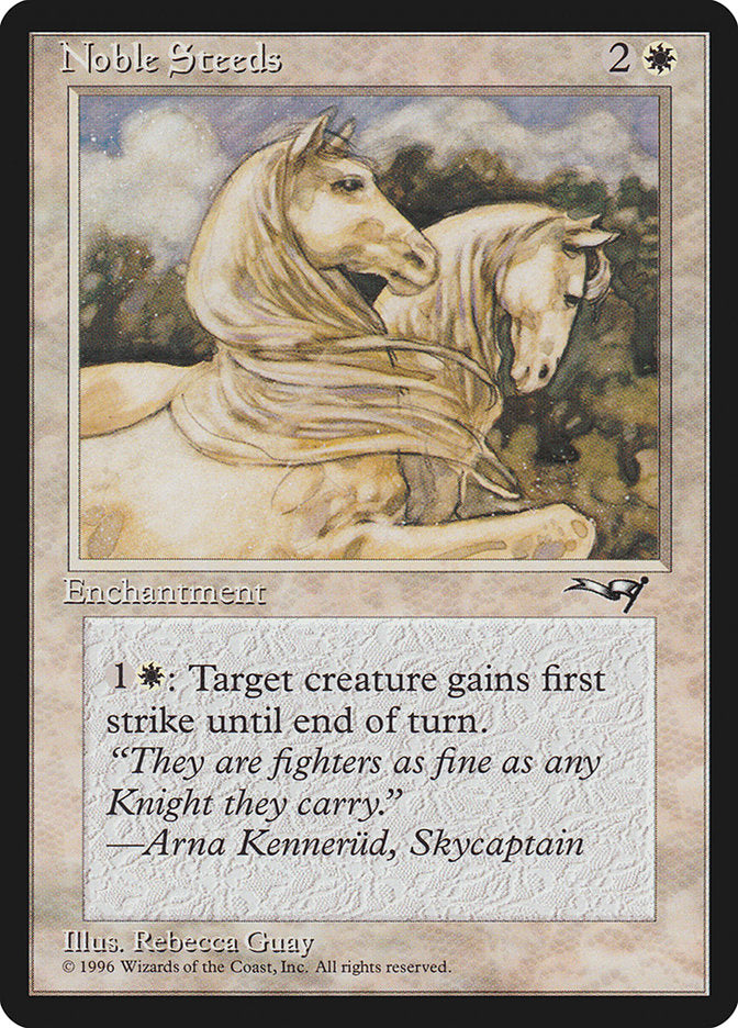 Noble Steeds (Leg Raised) [Alliances] | I Want That Stuff Brandon