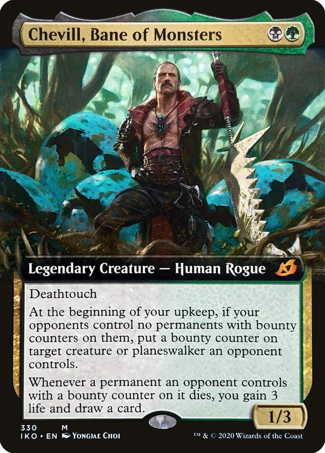 Chevill, Bane of Monsters (Extended Art) [Ikoria: Lair of Behemoths] | I Want That Stuff Brandon