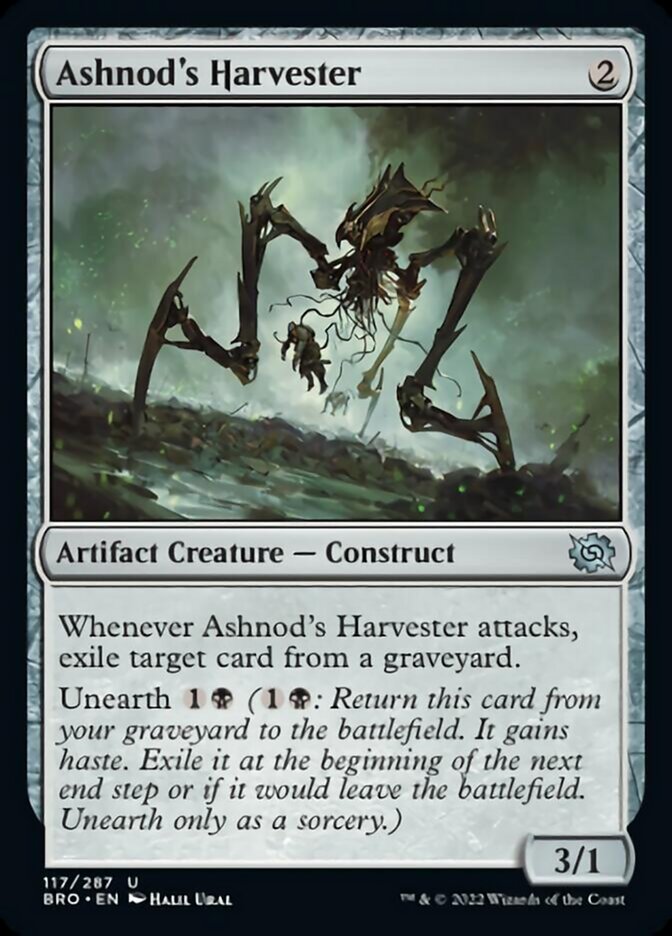 Ashnod's Harvester [The Brothers' War] | I Want That Stuff Brandon