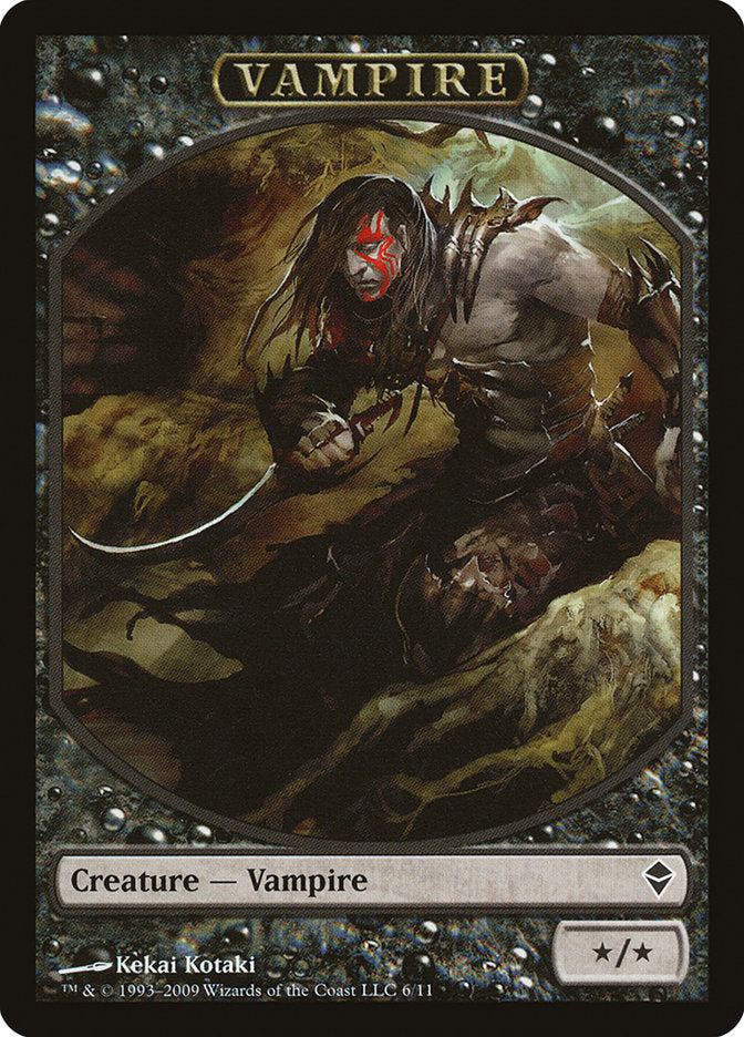 Vampire Token [Zendikar Tokens] | I Want That Stuff Brandon