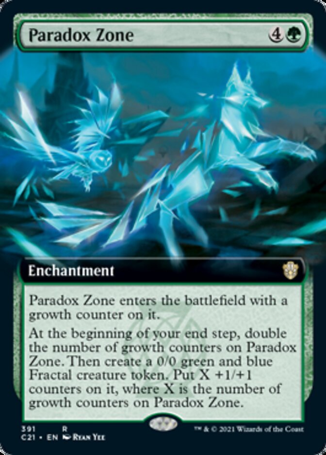 Paradox Zone (Extended Art) [Commander 2021] | I Want That Stuff Brandon