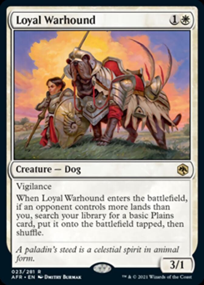 Loyal Warhound [Dungeons & Dragons: Adventures in the Forgotten Realms] | I Want That Stuff Brandon