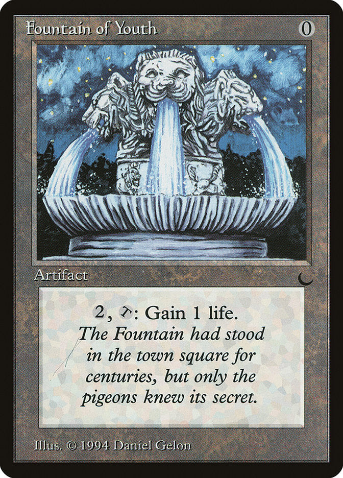 Fountain of Youth (Misprinted) [The Dark] | I Want That Stuff Brandon