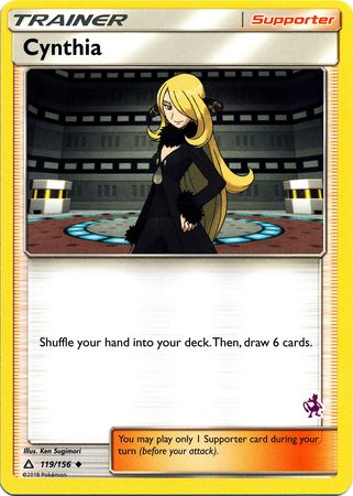 Cynthia (119/156) (Mewtwo Deck) [Battle Academy 2020] | I Want That Stuff Brandon