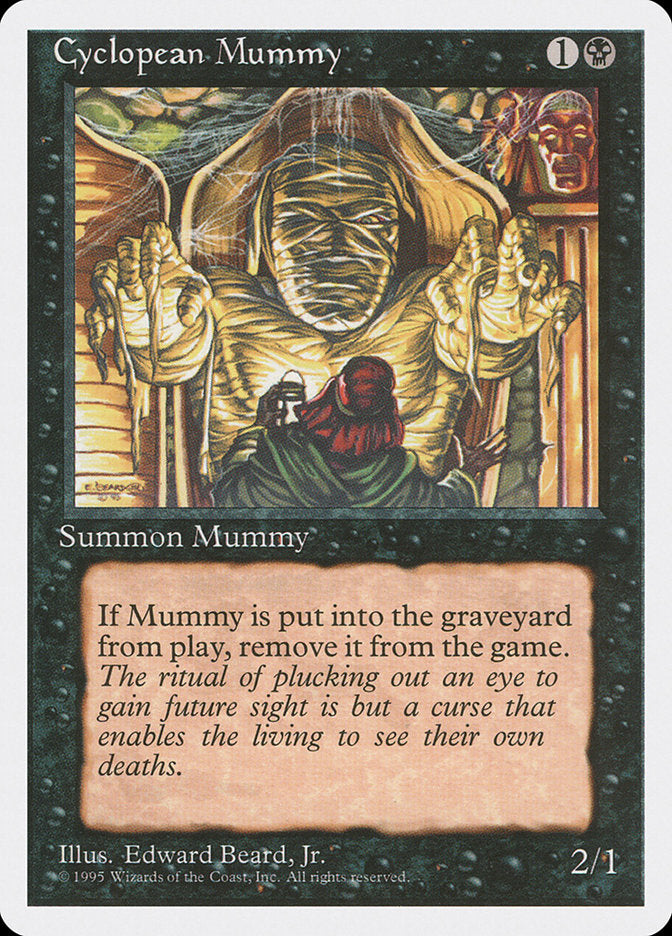 Cyclopean Mummy [Fourth Edition] | I Want That Stuff Brandon