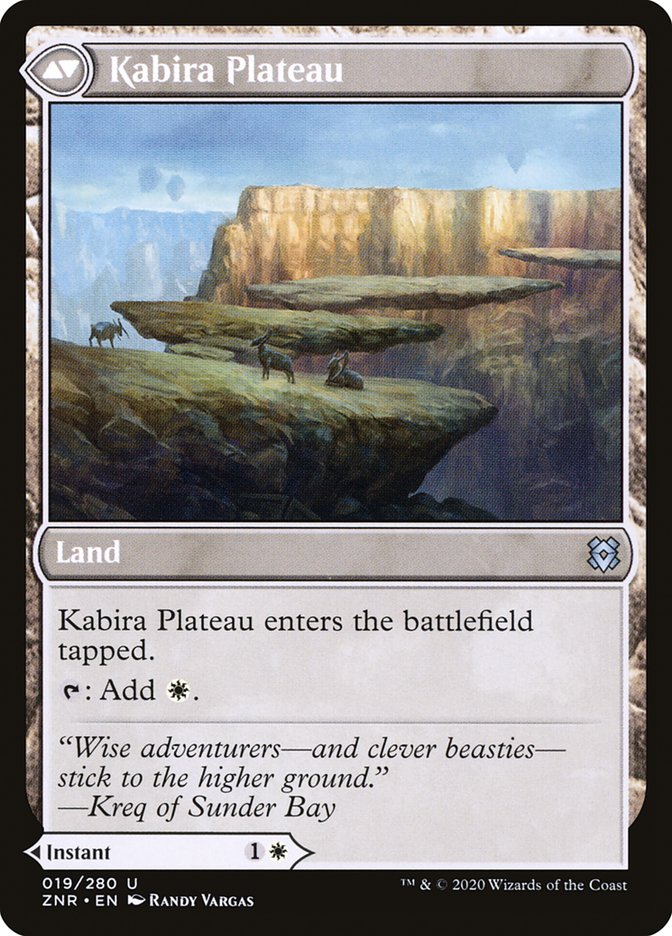 Kabira Takedown // Kabira Plateau [Zendikar Rising] | I Want That Stuff Brandon