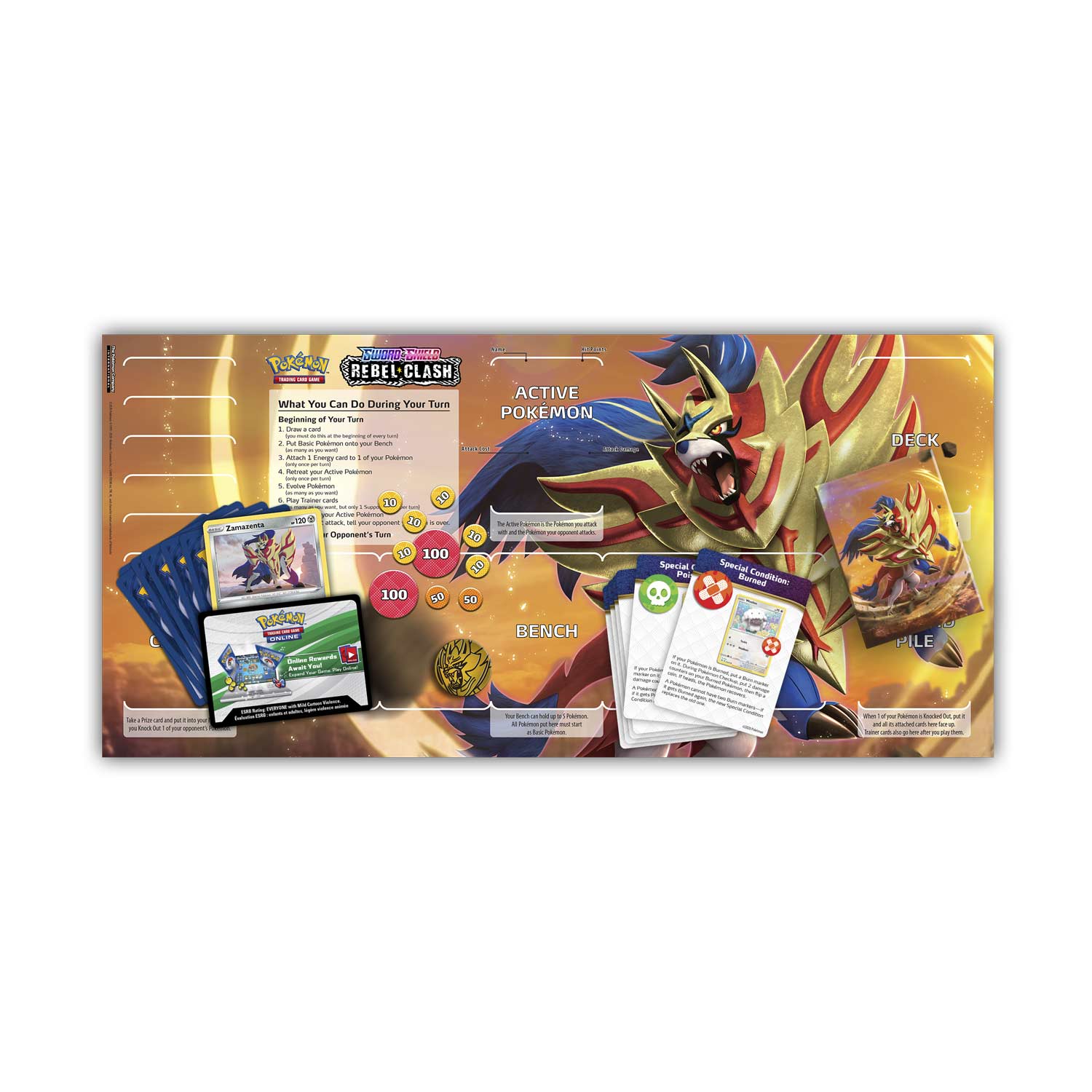 Sword & Shield: Rebel Clash - Theme Deck (Zamazenta) | I Want That Stuff Brandon