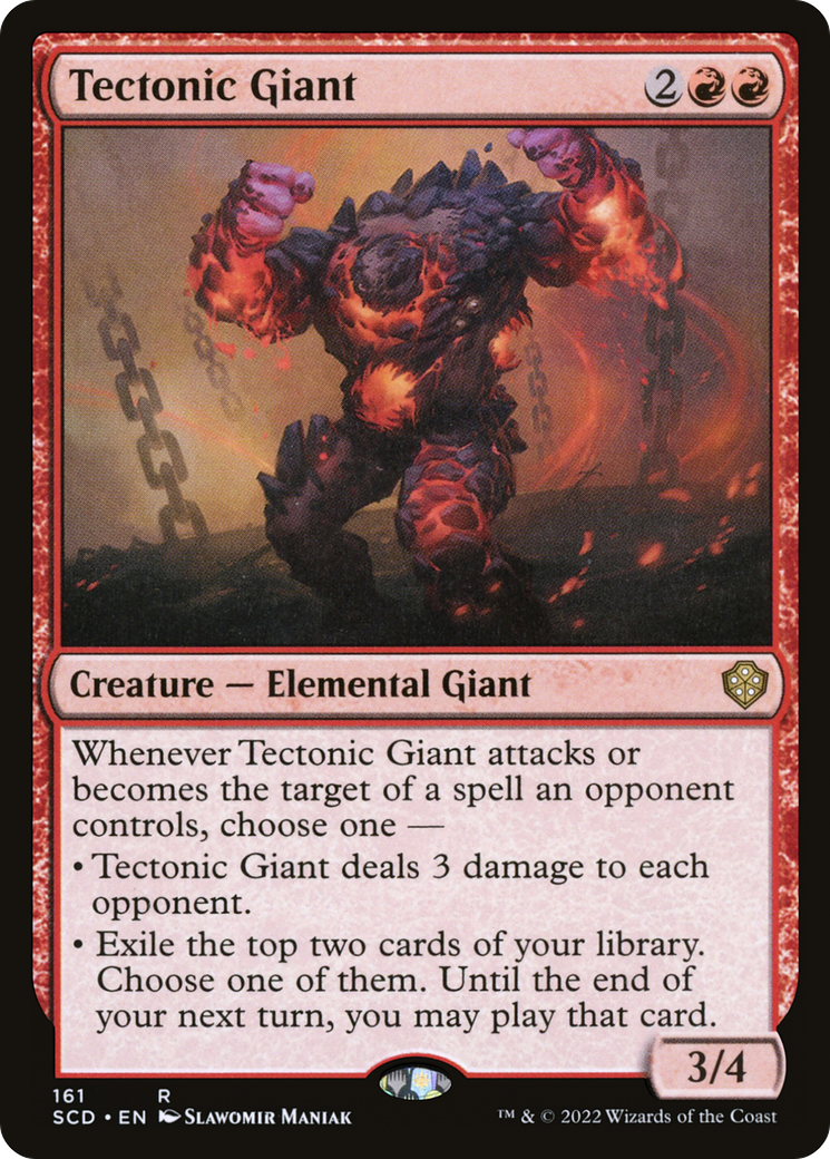 Tectonic Giant [Starter Commander Decks] | I Want That Stuff Brandon