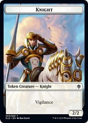 Knight // Food (17) Double-Sided Token [Throne of Eldraine Tokens] | I Want That Stuff Brandon