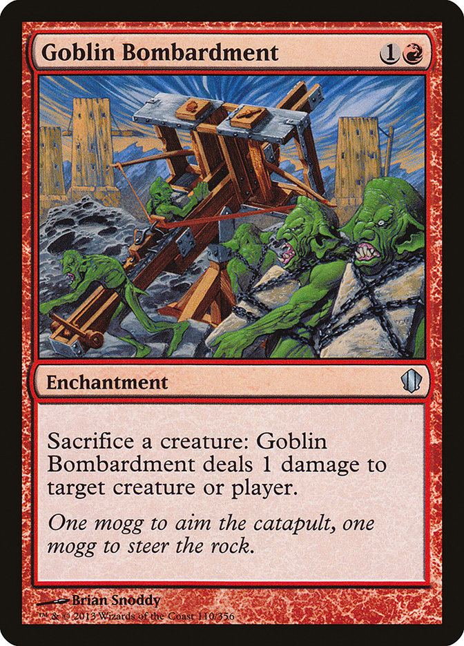 Goblin Bombardment [Commander 2013] | I Want That Stuff Brandon