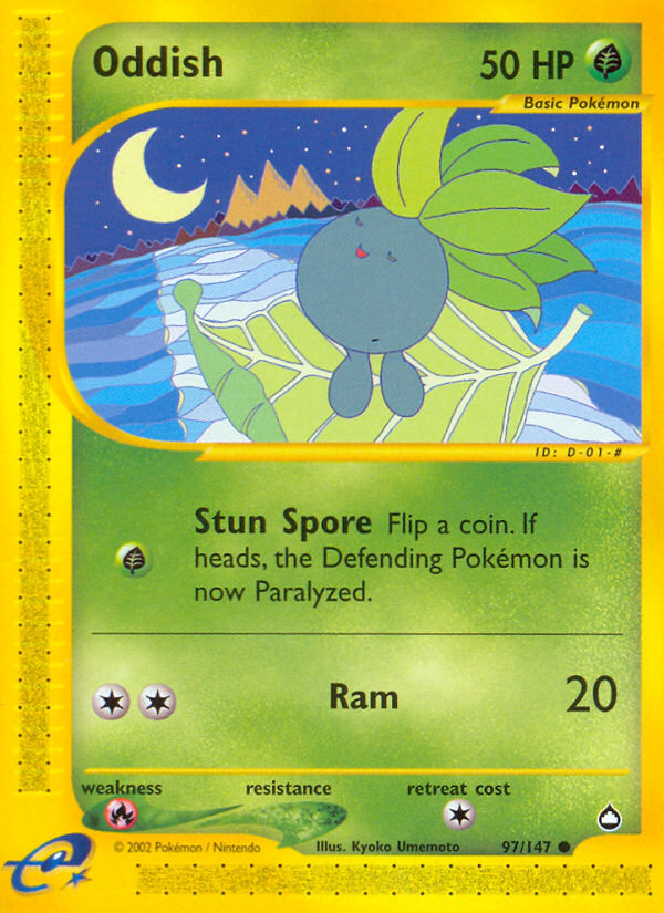 Oddish (97/147) [Aquapolis] | I Want That Stuff Brandon