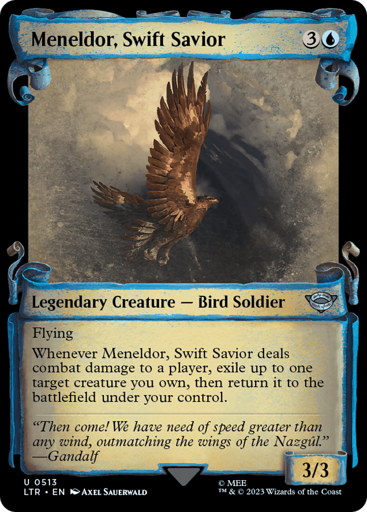 Meneldor, Swift Savior [The Lord of the Rings: Tales of Middle-Earth Showcase Scrolls] | I Want That Stuff Brandon