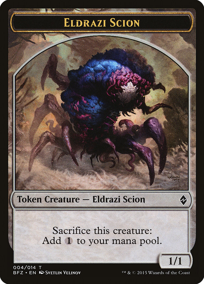 Eldrazi Scion Token (004/014) [Battle for Zendikar Tokens] | I Want That Stuff Brandon