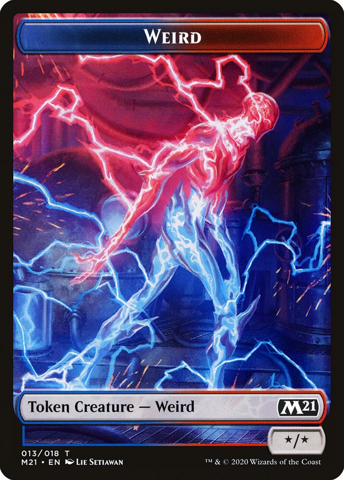 Weird Token [Core Set 2021 Tokens] | I Want That Stuff Brandon