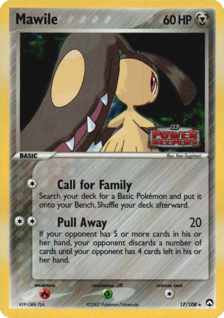 Mawile (17/108) (Stamped) [EX: Power Keepers] | I Want That Stuff Brandon