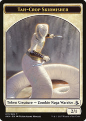 Tah-Crop Skirmisher // Cat Double-Sided Token [Amonkhet Tokens] | I Want That Stuff Brandon