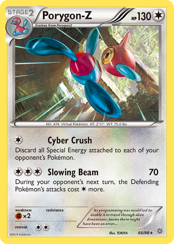 Porygon-Z (66/98) [XY: Ancient Origins] | I Want That Stuff Brandon