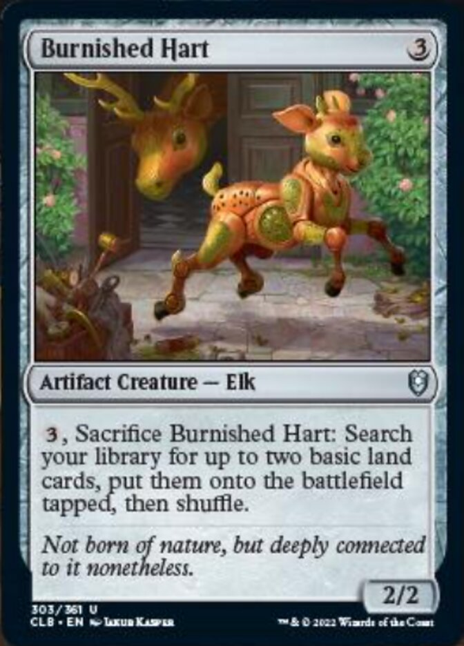 Burnished Hart [Commander Legends: Battle for Baldur's Gate] | I Want That Stuff Brandon