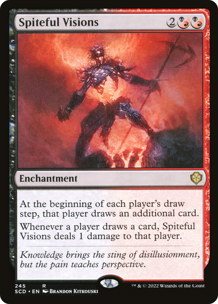 Spiteful Visions [Starter Commander Decks] | I Want That Stuff Brandon