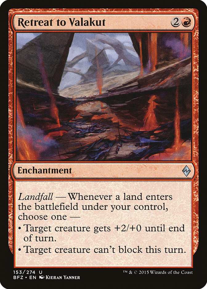 Retreat to Valakut [Battle for Zendikar] | I Want That Stuff Brandon