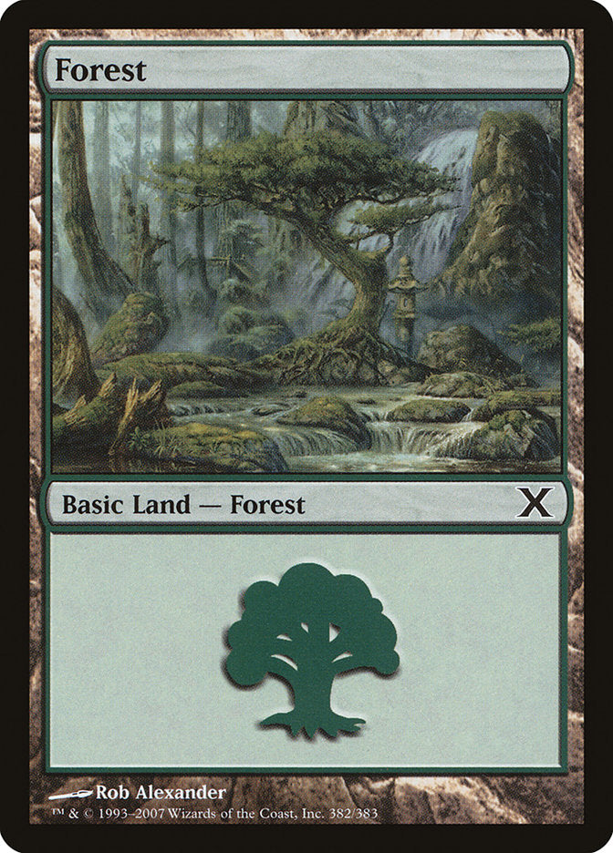 Forest (382) [Tenth Edition] | I Want That Stuff Brandon