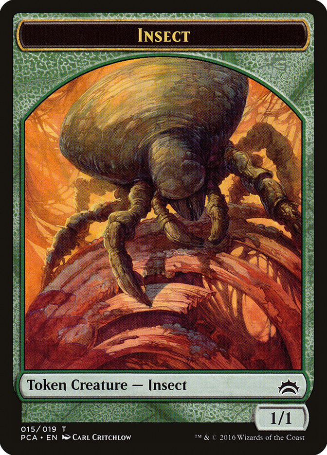 Goat // Insect Double-Sided Token [Planechase Anthology Tokens] | I Want That Stuff Brandon