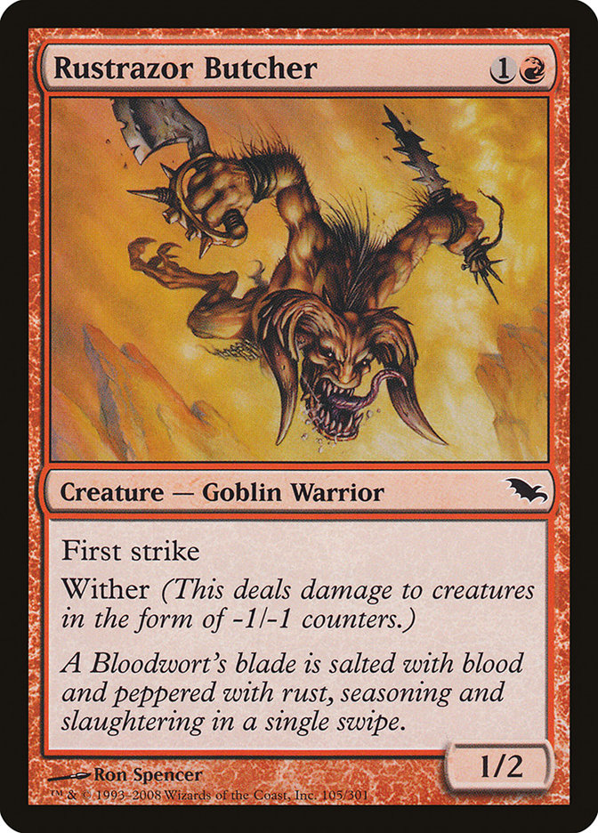 Rustrazor Butcher [Shadowmoor] | I Want That Stuff Brandon