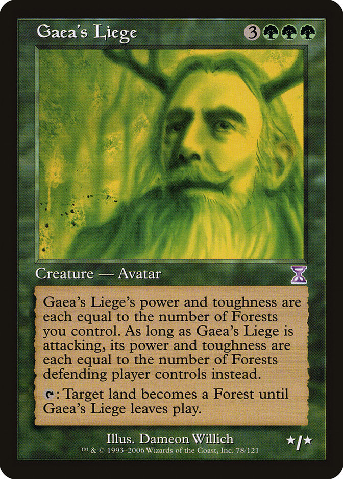 Gaea's Liege [Time Spiral Timeshifted] | I Want That Stuff Brandon