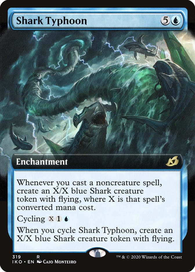 Shark Typhoon (Extended Art) [Ikoria: Lair of Behemoths] | I Want That Stuff Brandon