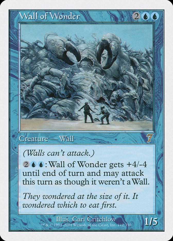 Wall of Wonder [Seventh Edition] | I Want That Stuff Brandon