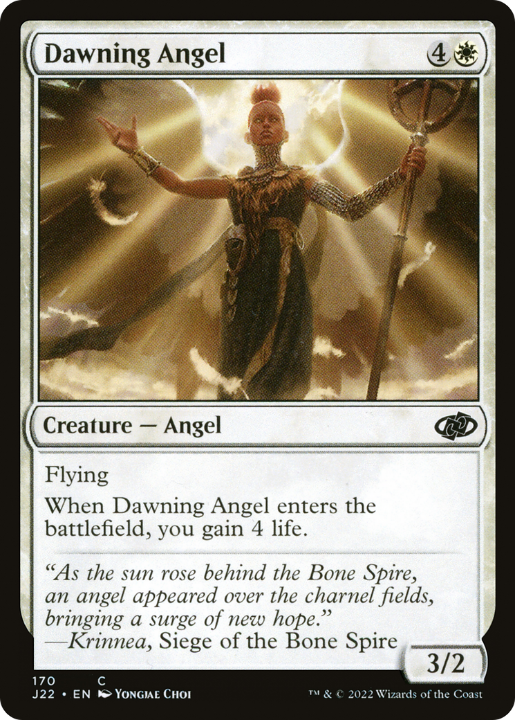 Dawning Angel [Jumpstart 2022] | I Want That Stuff Brandon