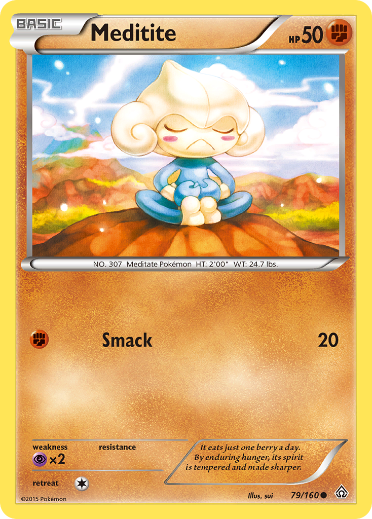 Meditite (79/160) [XY: Primal Clash] | I Want That Stuff Brandon