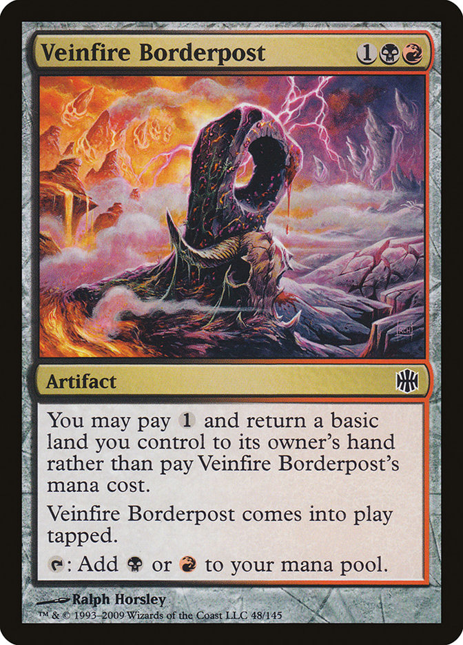 Veinfire Borderpost [Alara Reborn] | I Want That Stuff Brandon