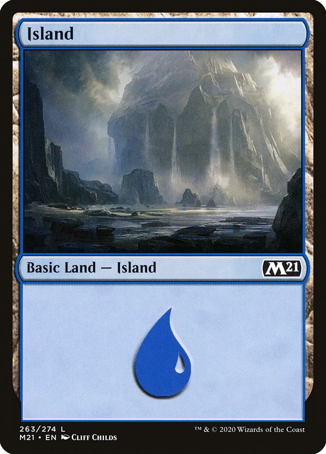 Island (263) [Core Set 2021] | I Want That Stuff Brandon