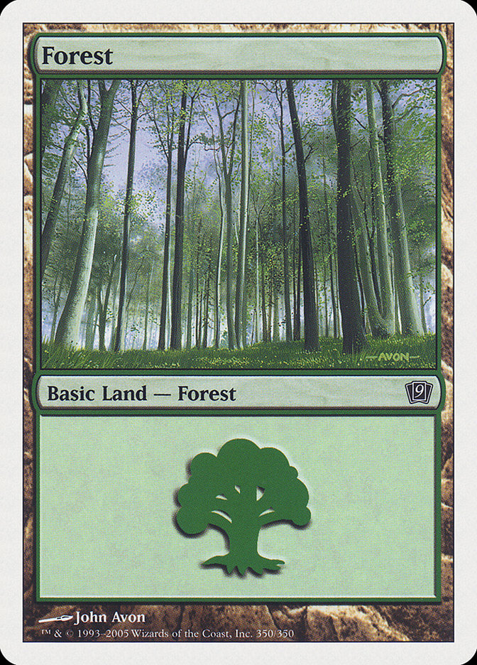 Forest (350) [Ninth Edition] | I Want That Stuff Brandon