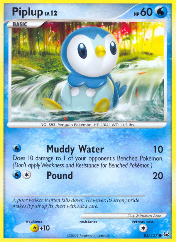 Piplup (85/127) [Platinum: Base Set] | I Want That Stuff Brandon