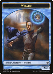 Servo // Wizard Double-Sided Token [Challenger Decks 2020 Tokens] | I Want That Stuff Brandon