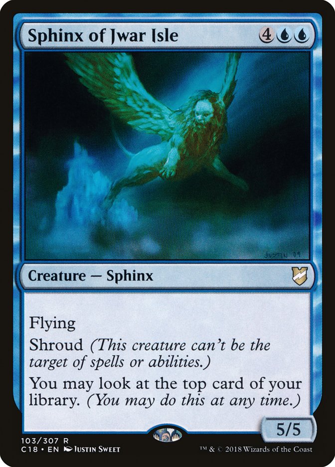 Sphinx of Jwar Isle [Commander 2018] | I Want That Stuff Brandon